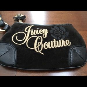 Juicy Couture velour clutch